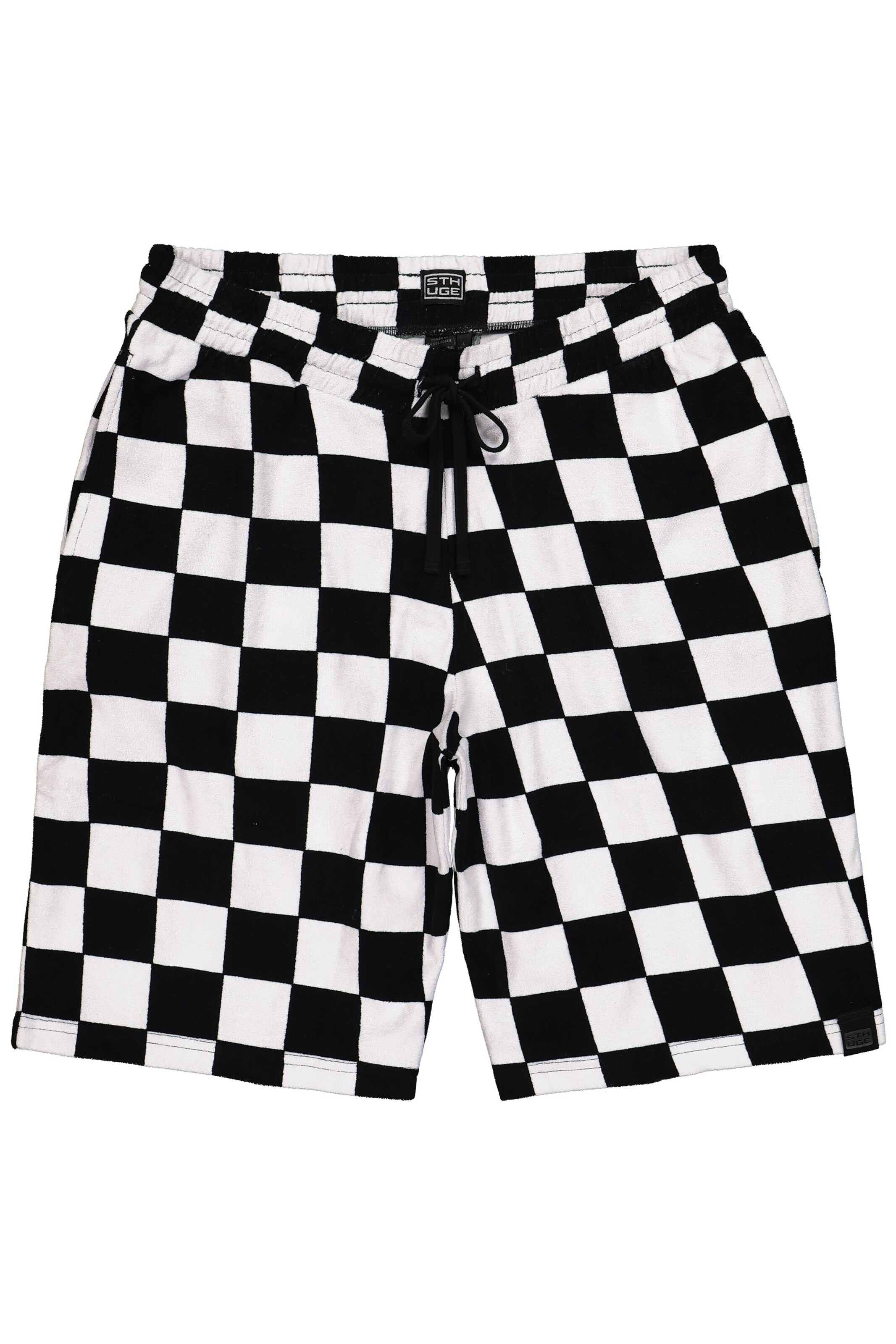 STHUGE Regular Broek in Zwart: voorkant