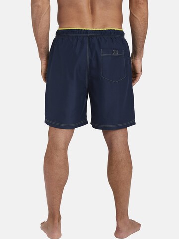 Jan Vanderstorm Board Shorts ' Leemes ' in Blue