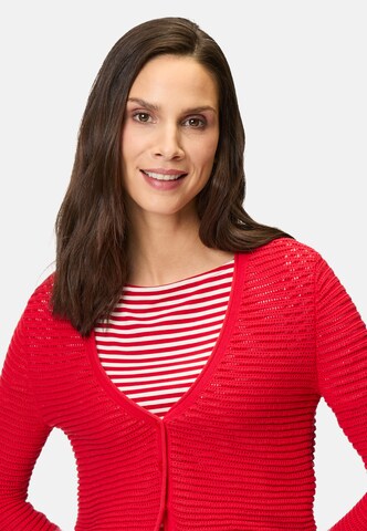 zero Knit cardigan in Red