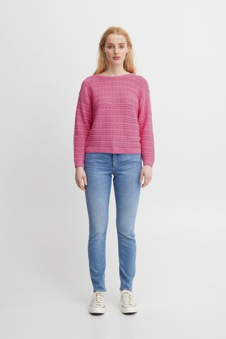 ICHI Strickpullover 'MARION' in Pink