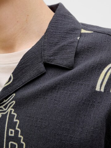 JACK & JONES Comfort Fit Hemd in Grau