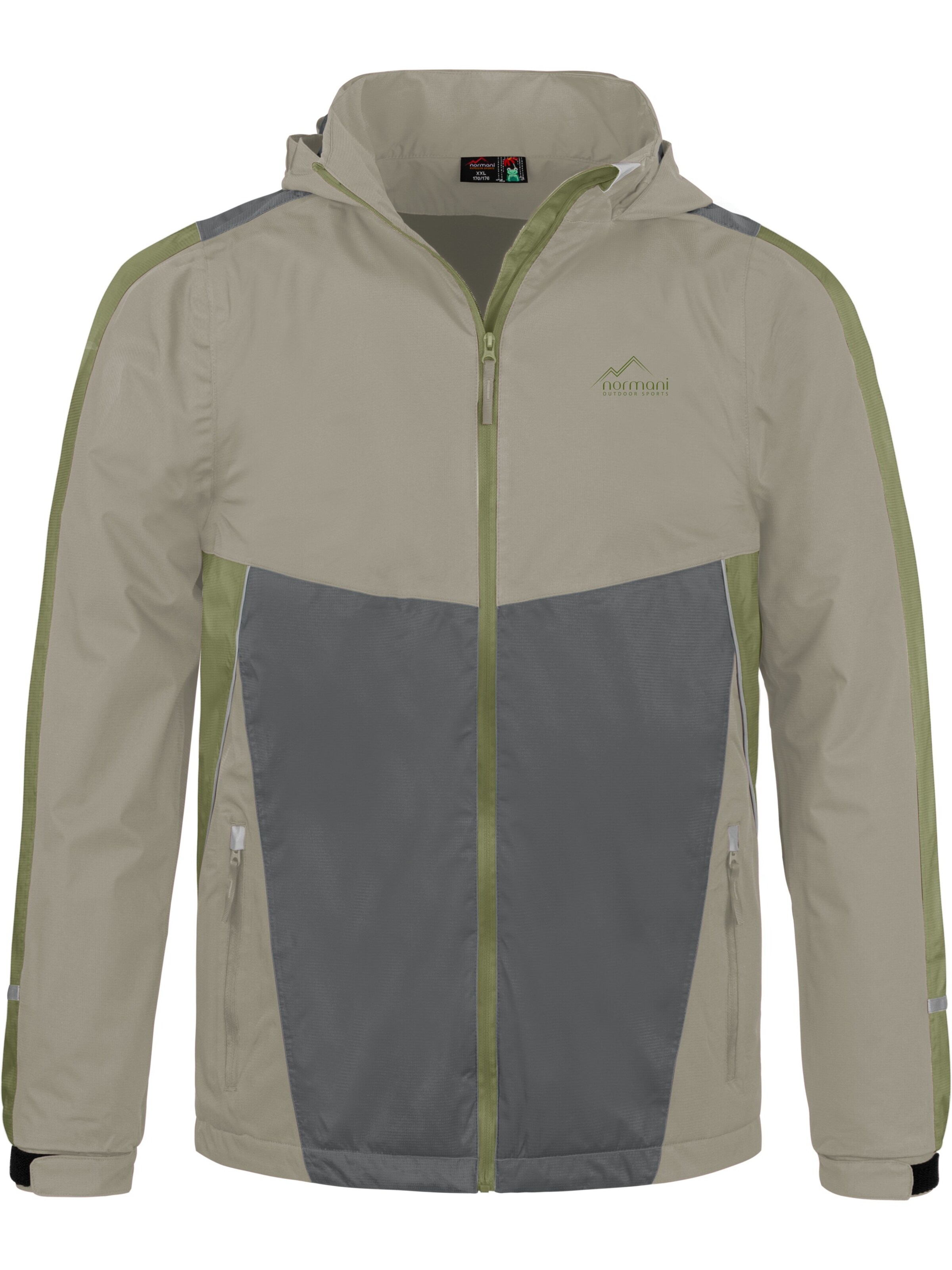 Veste outdoor 'Wasilla' normani en beige : devant