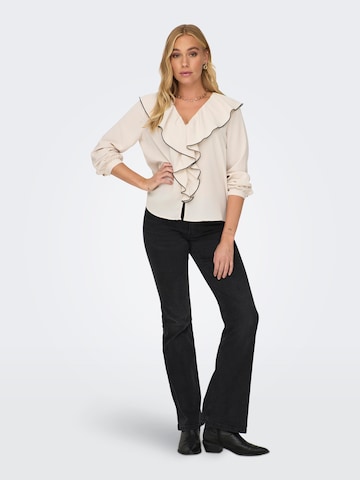 ONLY Bluse 'LISE' in Beige