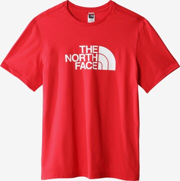 T-Shirt THE NORTH FACE en rouge : devant