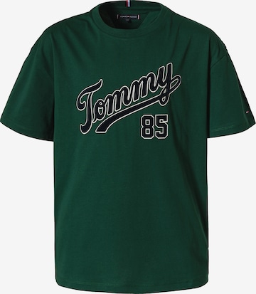 TOMMY HILFIGER - Camiseta en verde: frente