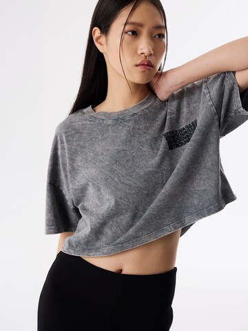 T-shirt Twist en gris