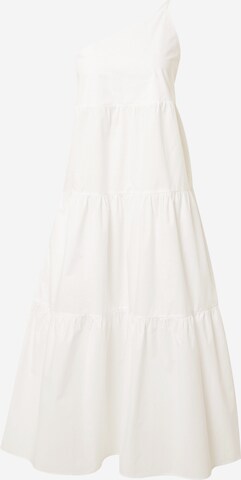 PATRIZIA PEPE Obleka | bela barva: sprednja stran