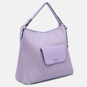 L.CREDI Handbag 'Kiganja' in Purple