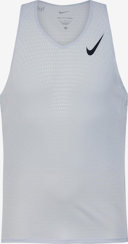 NIKE Performance Shirt 'Aeroswift' in White: front