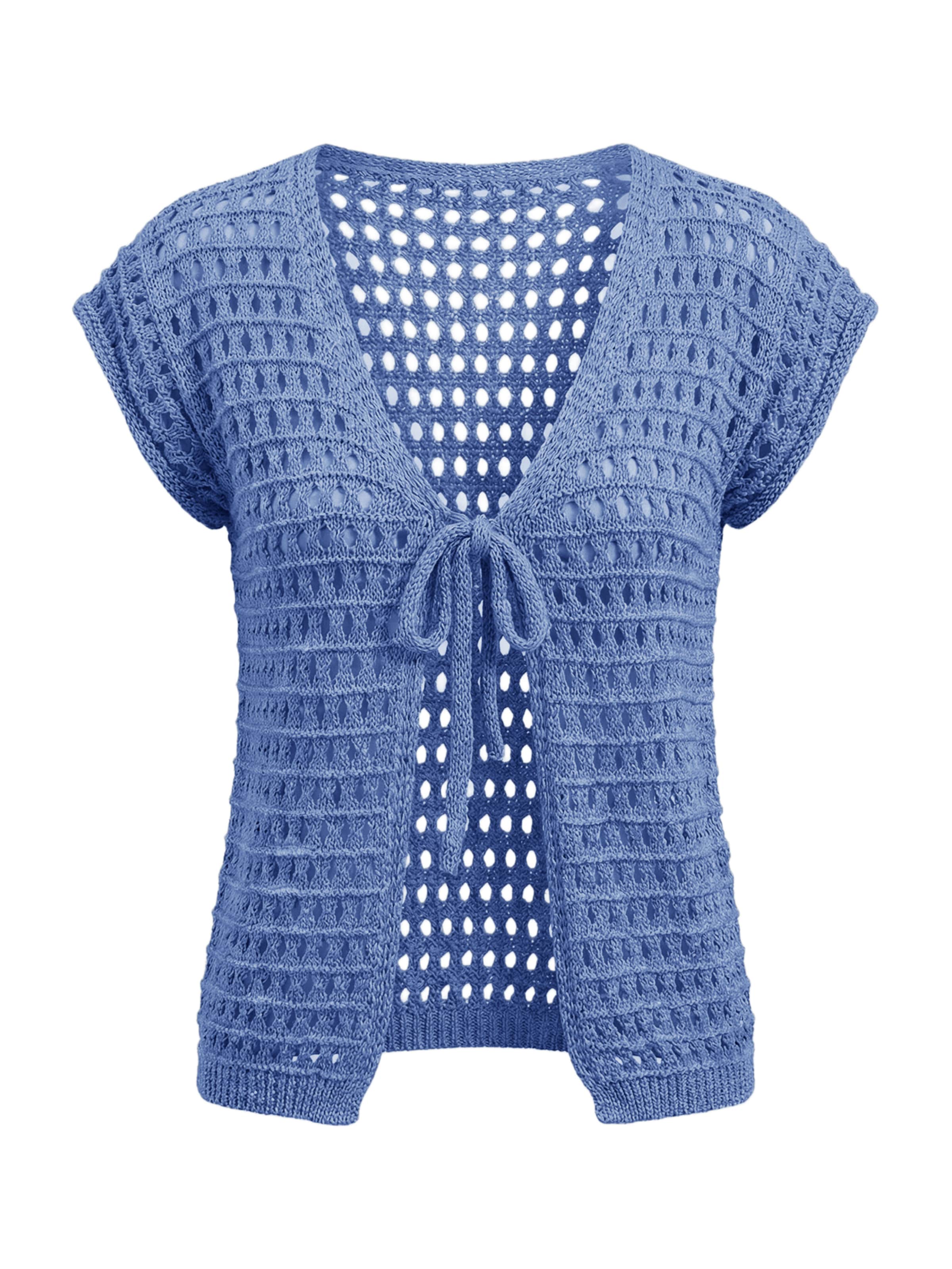Imily Bela Вязаная кофта в Синий: спереди