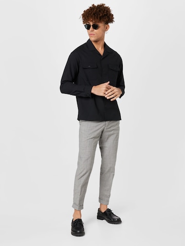 The Kooples Regular fit Button Up Shirt in Black