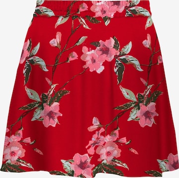 Only Petite Skirt 'NOVA' in Red: front