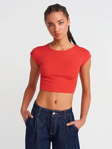Dilvin Blouse in Rood