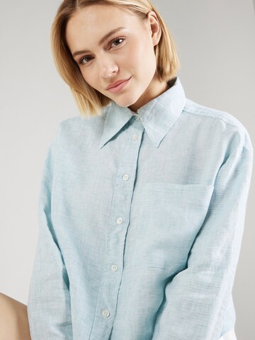 Banana Republic Bluse in Blau