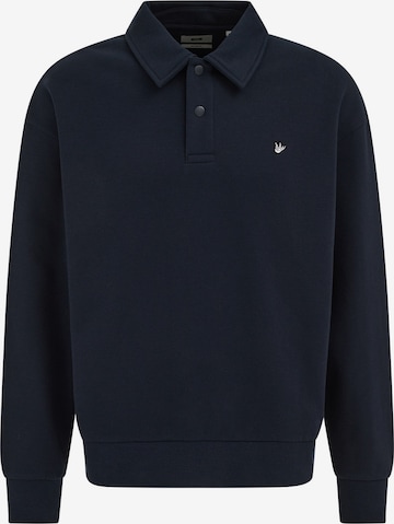 mėlyna WE Fashion Megztinis be užsegimo: priekis