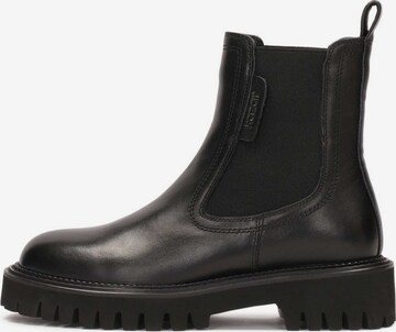 Kazar - Botas Chelsea en negro: frente