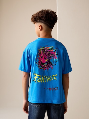 T-Shirt 'Fortnite' Next en bleu : devant