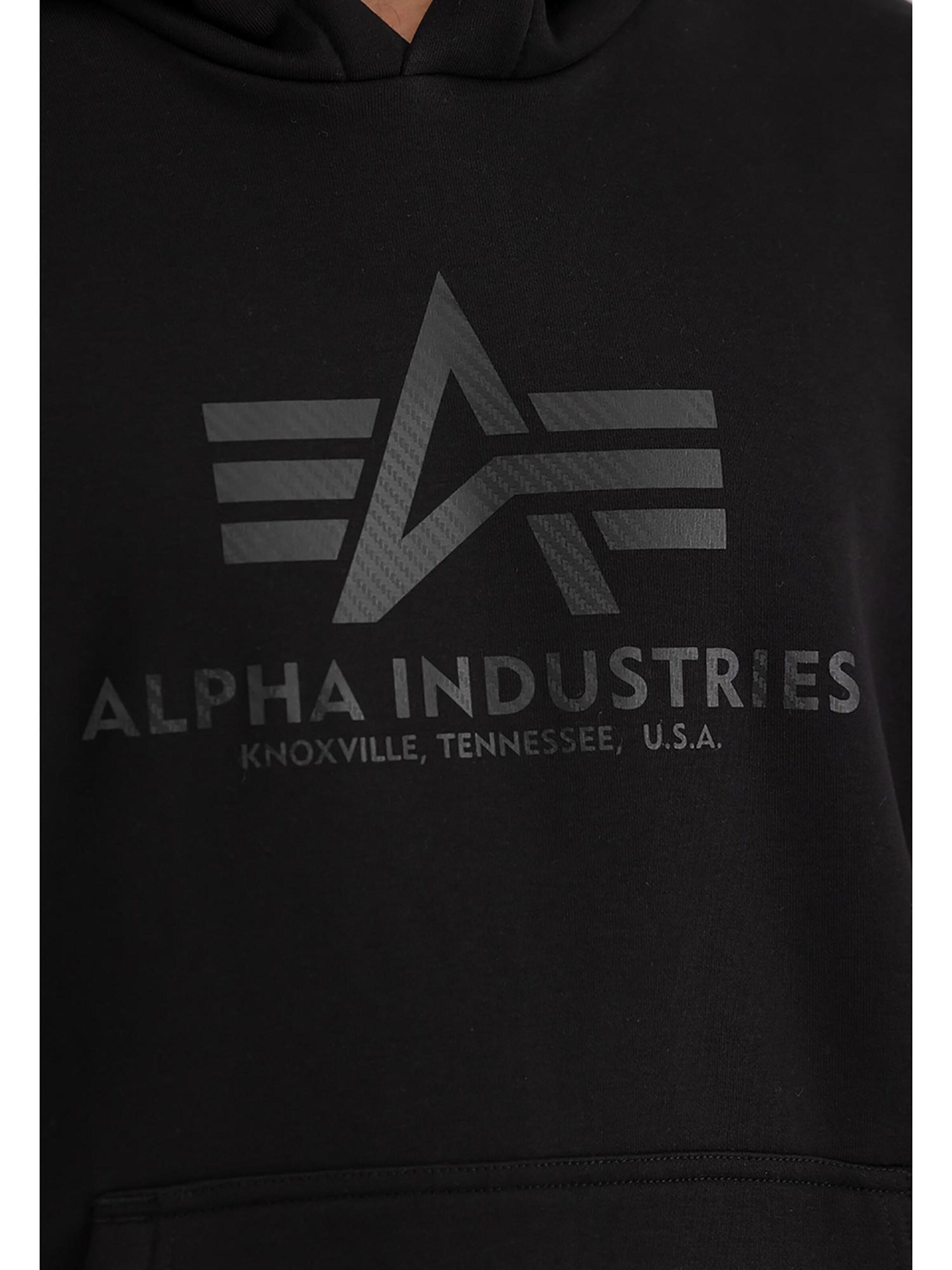 ALPHA INDUSTRIES Sweatshirt 'Basic' in Black
