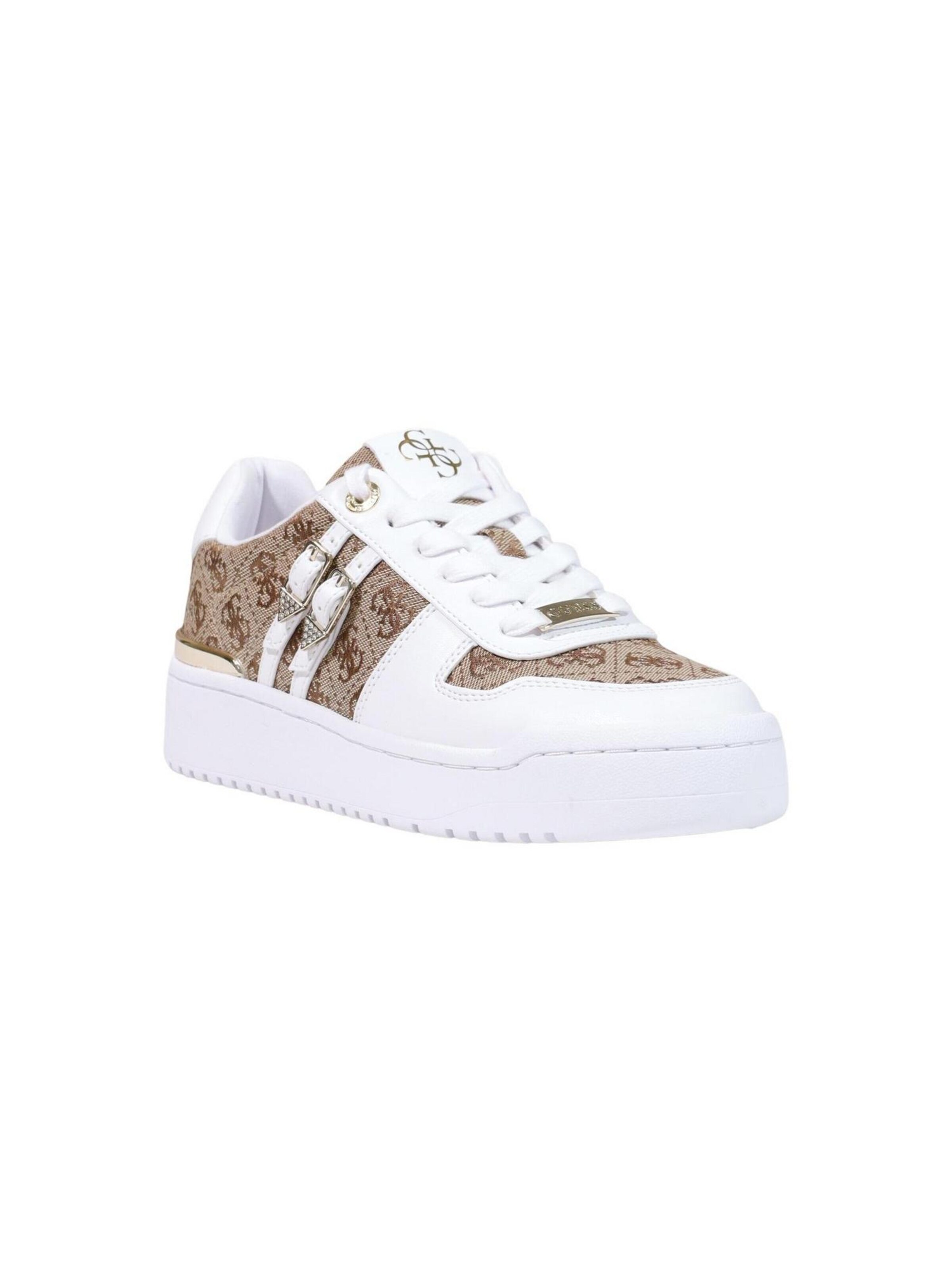 Baskets basses 'MAGGNET2 FLFMA2 FAL12' GUESS en beige