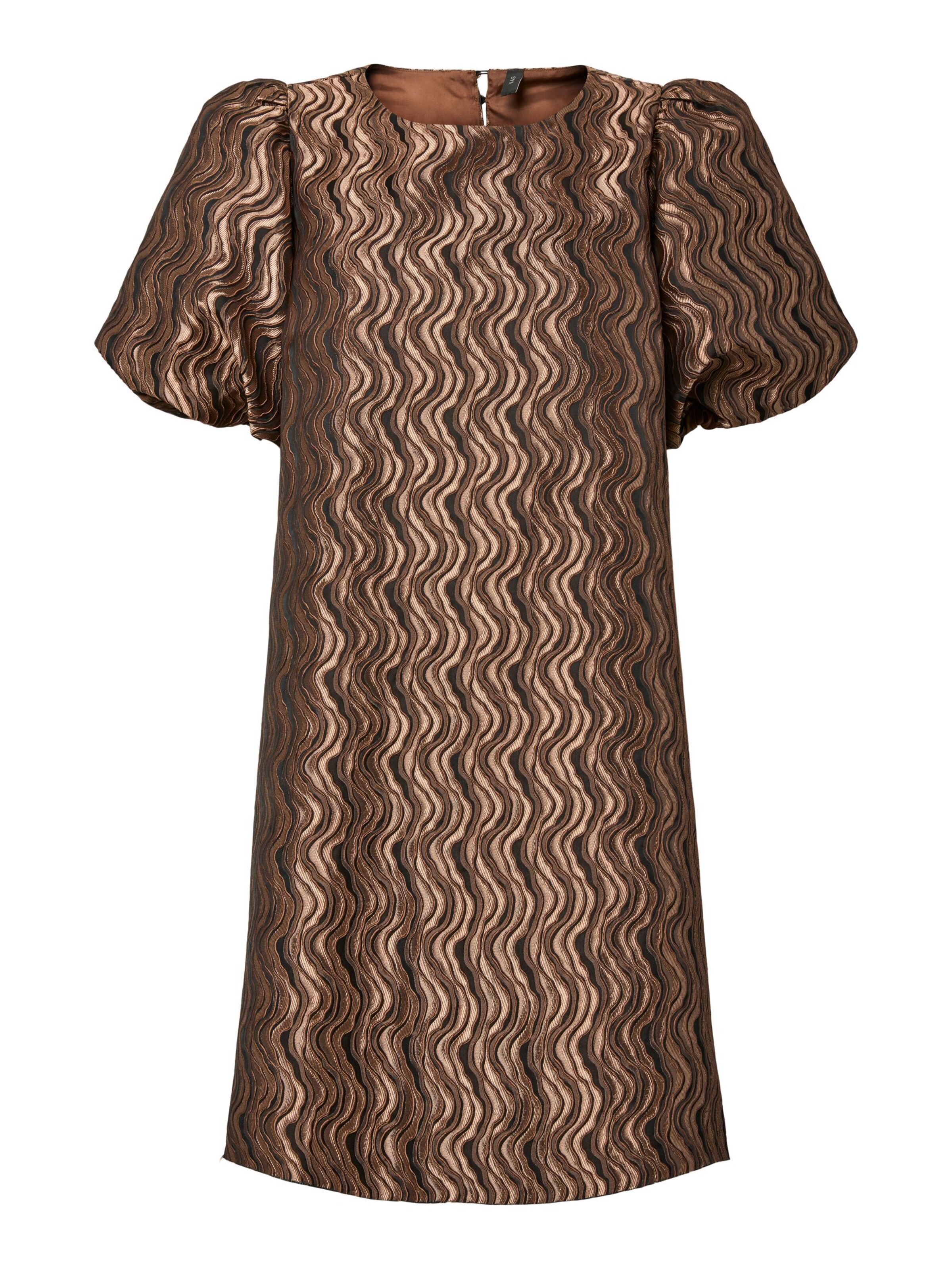 YAS - Vestido 'YASSirley' en marrón: frente