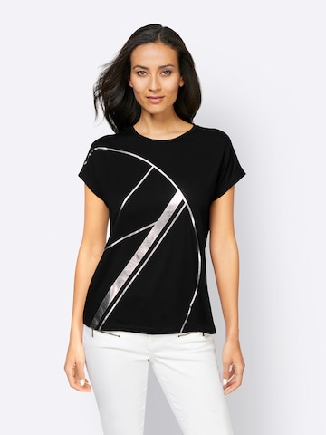 heine - Camiseta en negro: frente