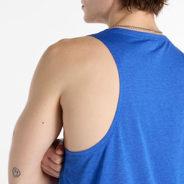 T-Shirt fonctionnel 'Athletics' new balance en bleu