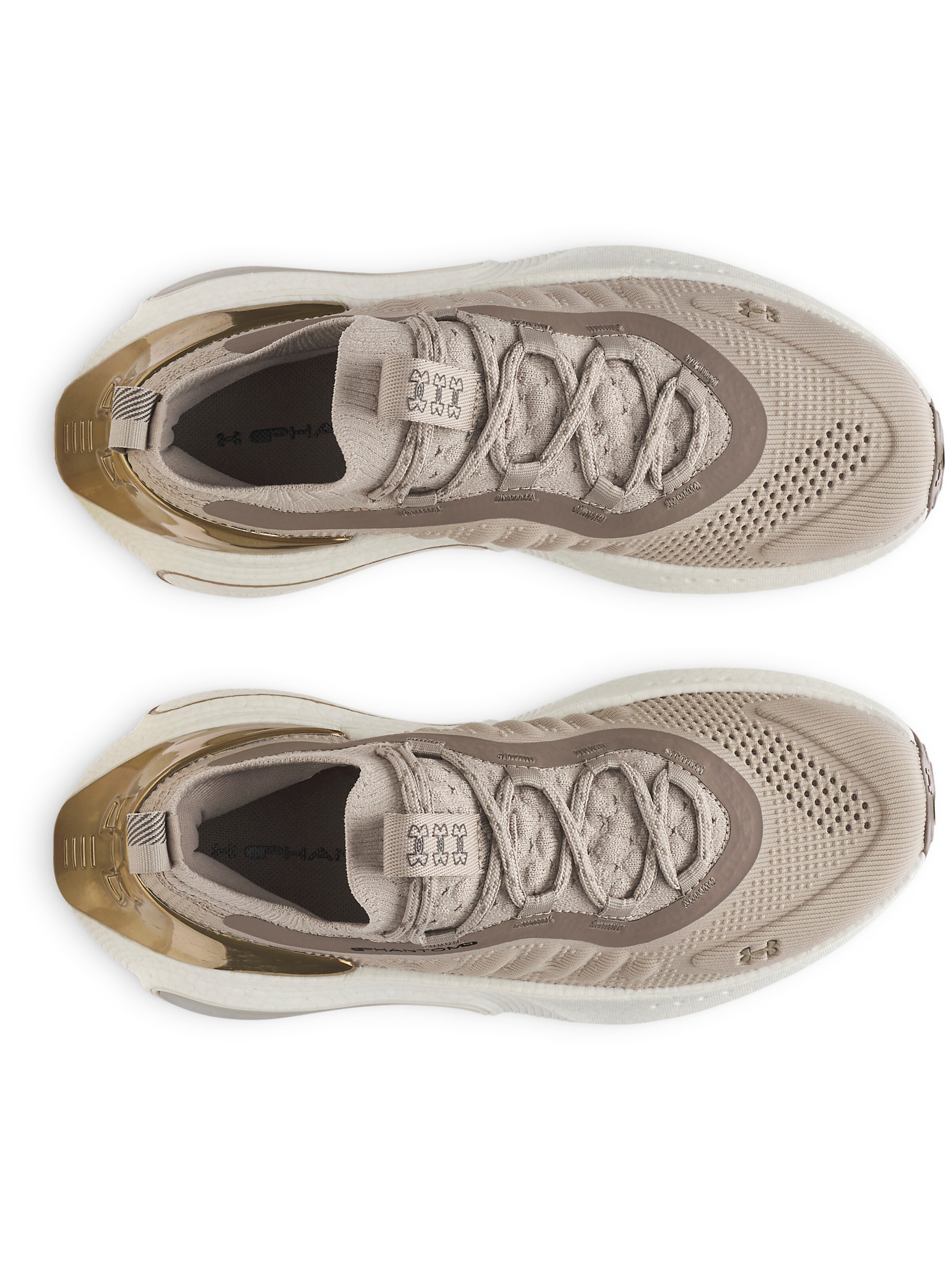 UNDER ARMOUR Sports shoe 'Phantom 4 Chrome' in Brown