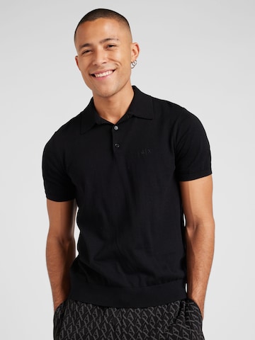 ARMANI EXCHANGE Sweater in Black: front