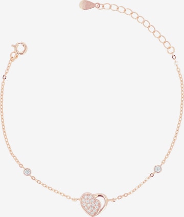 Akzent Bracelet 'Naima' in Gold: front