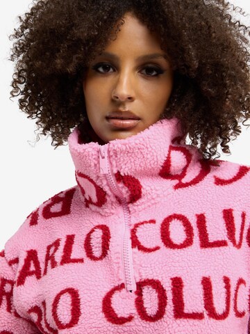 Carlo Colucci Sweatshirt ' Derosa ' in Pink