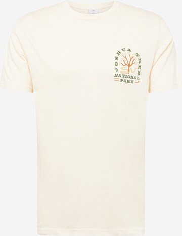 Cotton On Shirt 'Tbar Art' in Beige: front