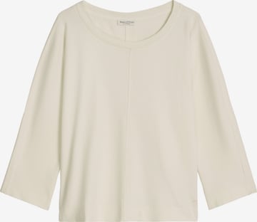 T-shirt Marc O'Polo en beige : devant