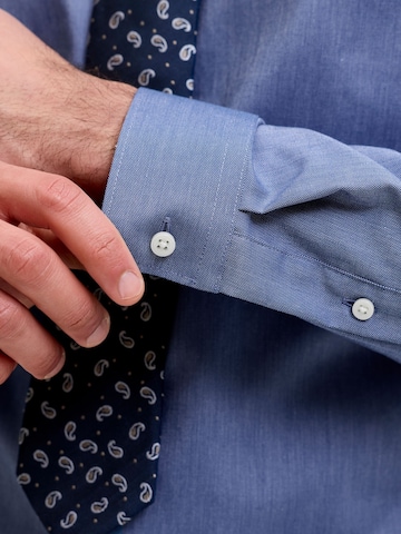 JACK & JONES Slim Fit Skjorte 'JPRBLAParker' i blå