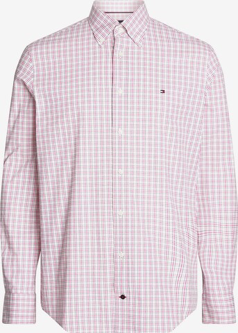 TOMMY HILFIGER Regular fit Overhemd in Roze: voorkant