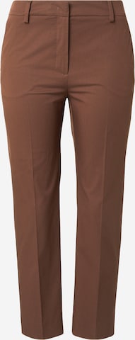 Weekend Max Mara Pantalon 'CECCO' in Bruin: voorkant