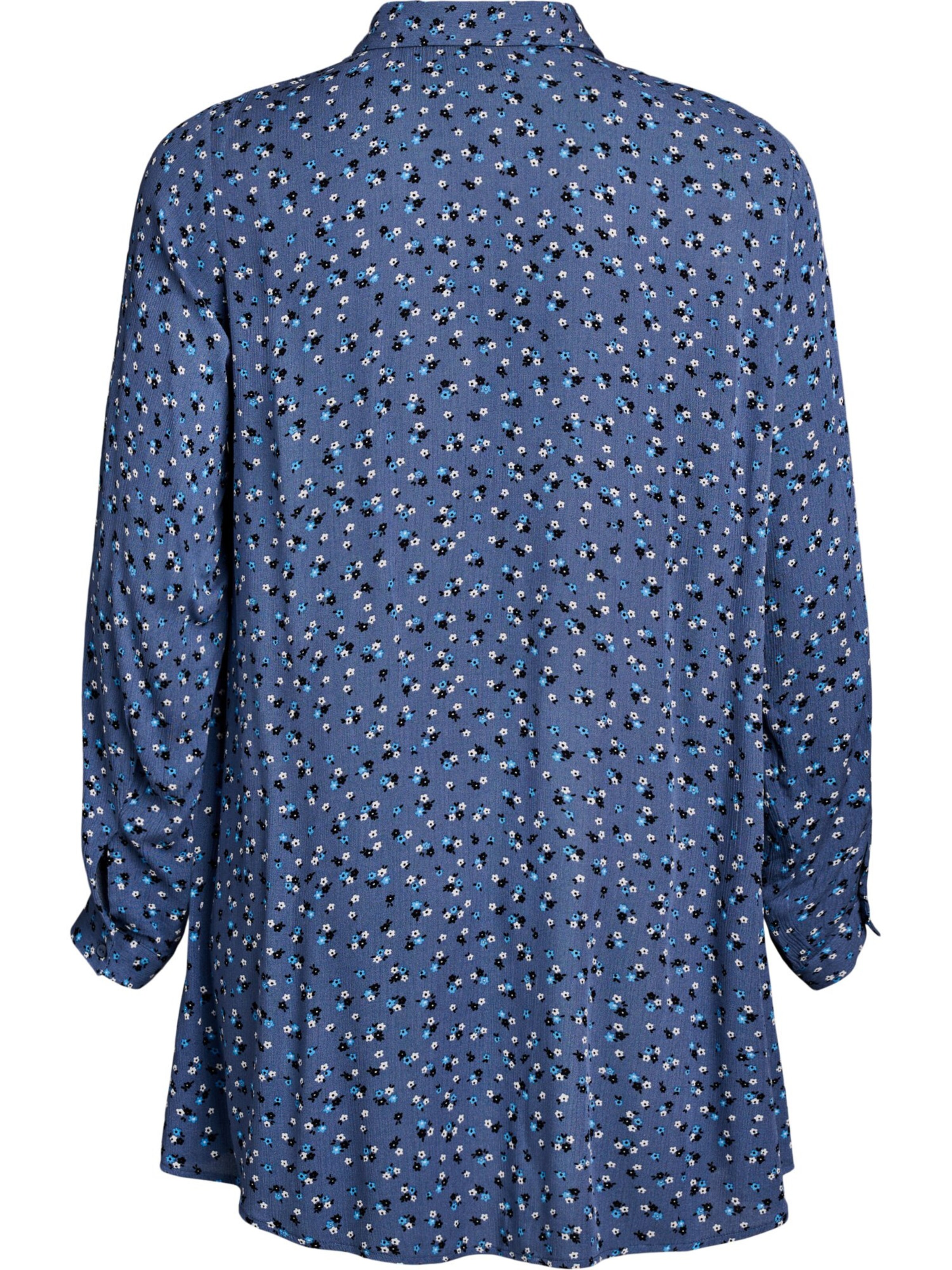 Zizzi Bluza 'Vwisma' | modra barva