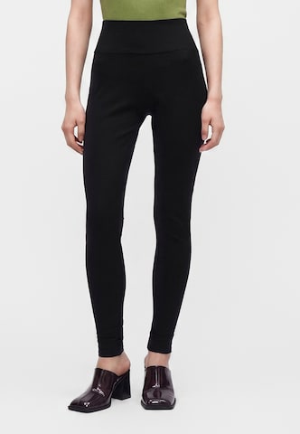 Vero Moda Tall Skinny Κολάν 'VMBUBBLE' σε μαύρο: μπροστά