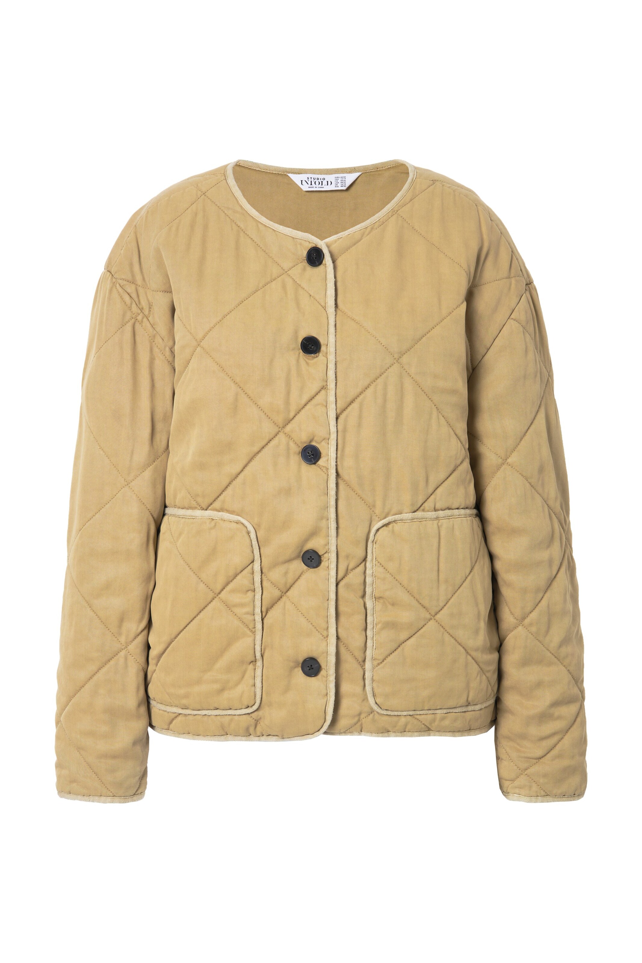 Studio Untold Jacke in Gelb: Vorderseite