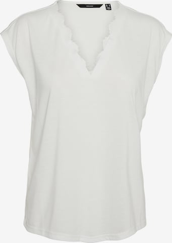 VERO MODA Blouse 'Carrie' in Wit: voorkant