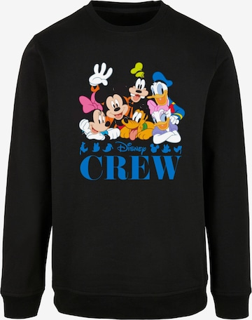 Sweat-shirt 'Mickey Mouse - Disney Friends' ABSOLUTE CULT en noir : devant