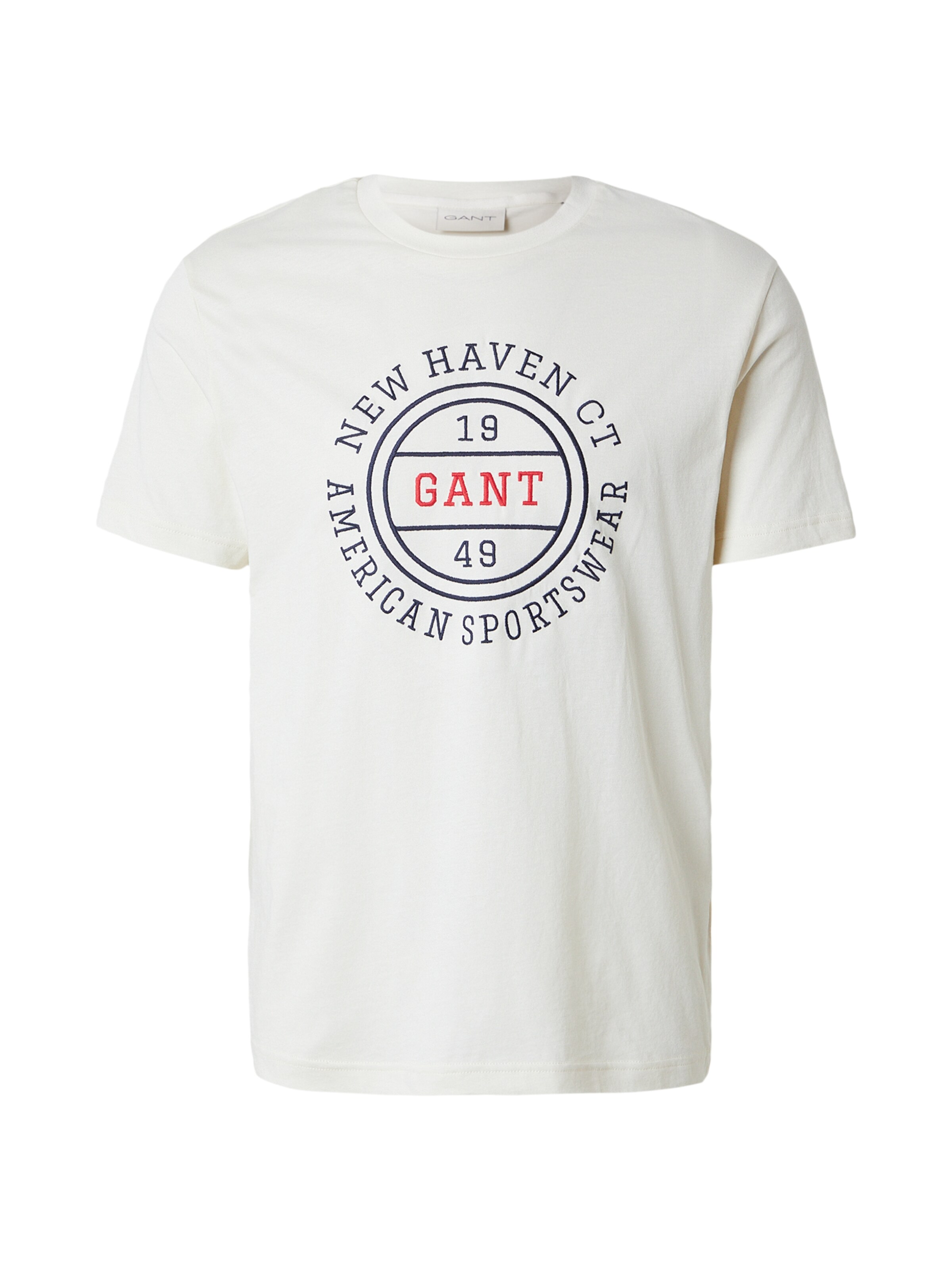 GANT Тениска в бежово: отпред