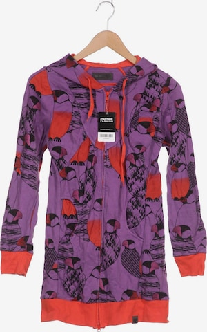 NÜMPH Sweatshirt & Zip-Up Hoodie in S in Purple: front