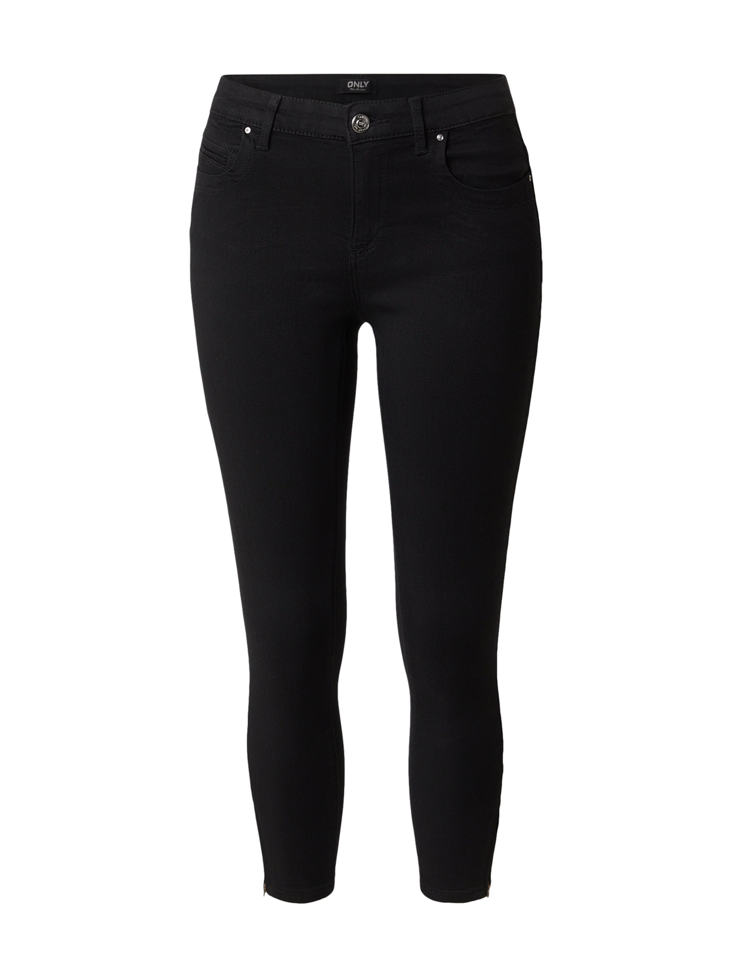 Skinny Jean &#x27;ONLKENDELL&#x27; Only Petite en noir : devant