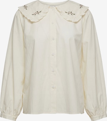 Usha - Blusa em bege: frente