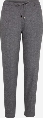 GERRY WEBER Regular Pleated Pants in Grey: front