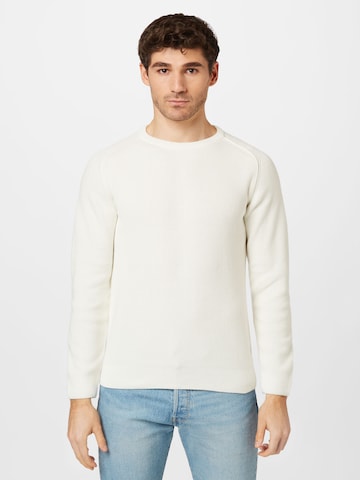 CINQUE Sweater 'CIALBI' in White: front
