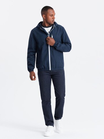Veste mi-saison 'OM-JANP-0136' Ombre en bleu