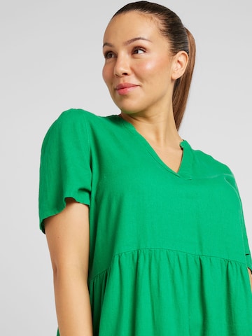 ONLY Carmakoma Φόρεμα 'TIRI' σε πράσινο