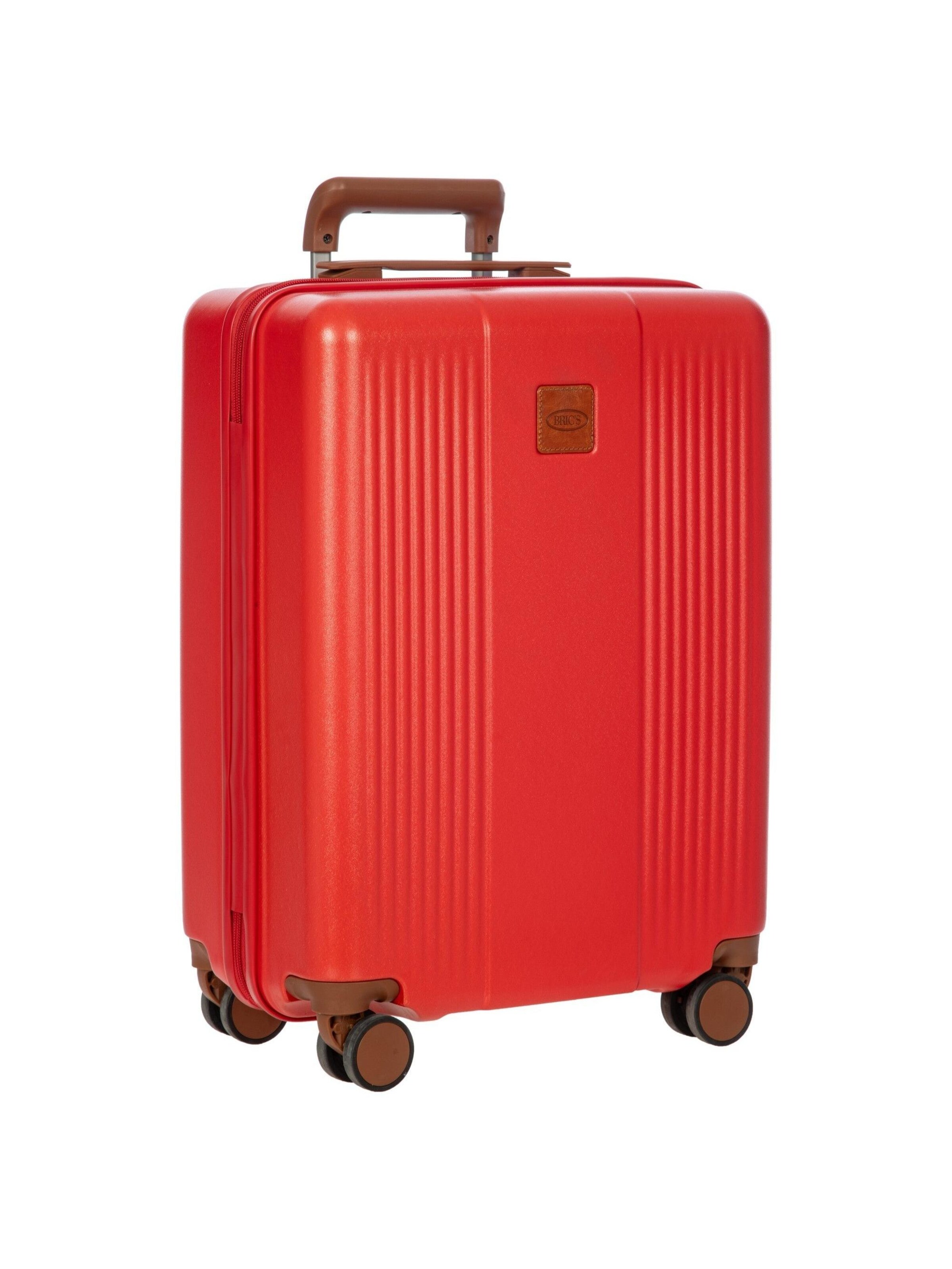 Bric's Trolley 'Ferrara'‌‌‌‌‌‌‌‌‌‌ in Rot: Vorderseite