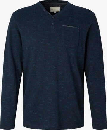 TOM TAILOR Shirt in Blue: front